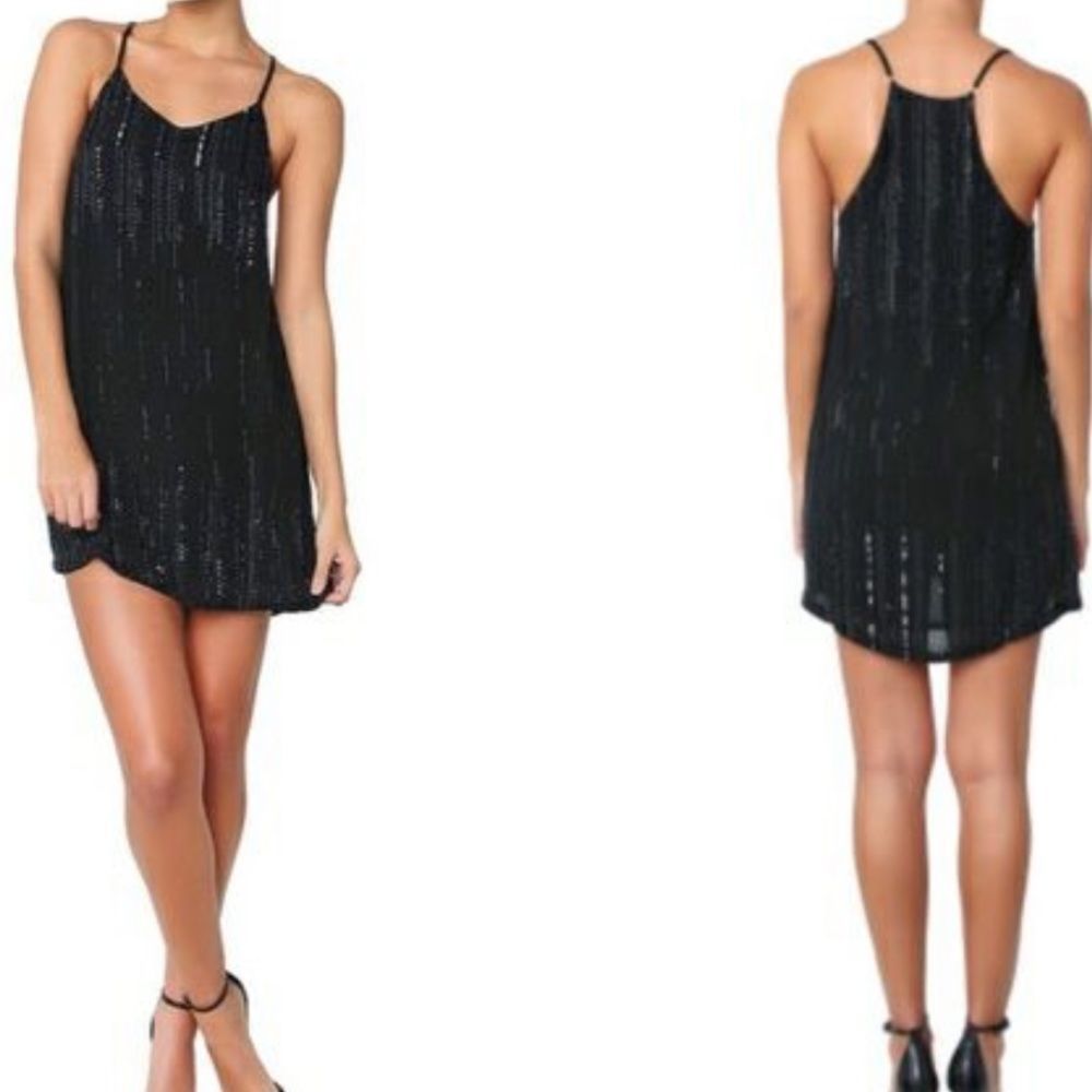 MLV ludevine sequin mini Dress